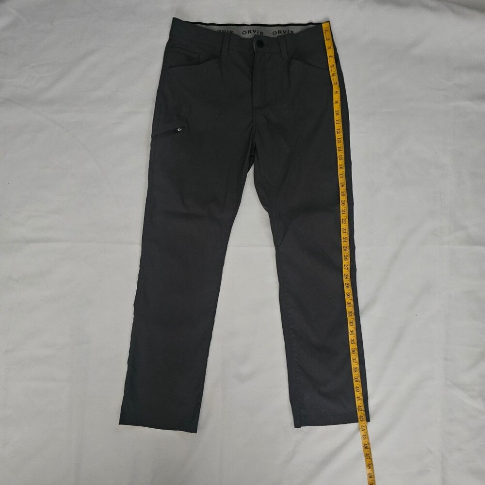 Orvis Classic Collection Lightweight 5 Pocket Trek Pant, Forged Iron Men's 36X32 - Picture 15 of 15